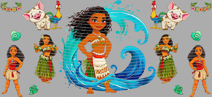 16oz Disney style-D-1477